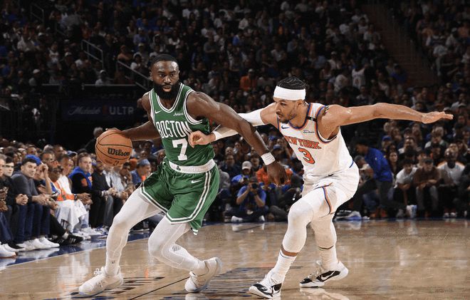 四人20+尼克斯大胜绿军4-2进东决 布伦森23+6+6